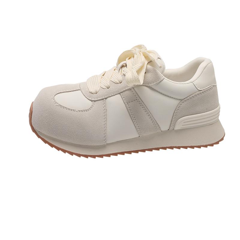High-end Soft-soled Forrest Gump Shoes for Women's Spring 2025 New Casual and Lightweight Versatile Flat-bottomed German Training Sports Shoes