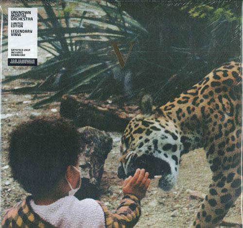 LP Record UNKNOWN MORTAL ORCHESTRA - V (Gold Nugget Vinyl) JAG422 Jagjaguwar 2023 US Rock