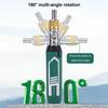 14 In 1 Ratchet Screwdriver Set with 180 Degree Rotation CRV Bits Built In Storage Design for 1/4 Inch Interface for Home Repair Furniture Assembly Au