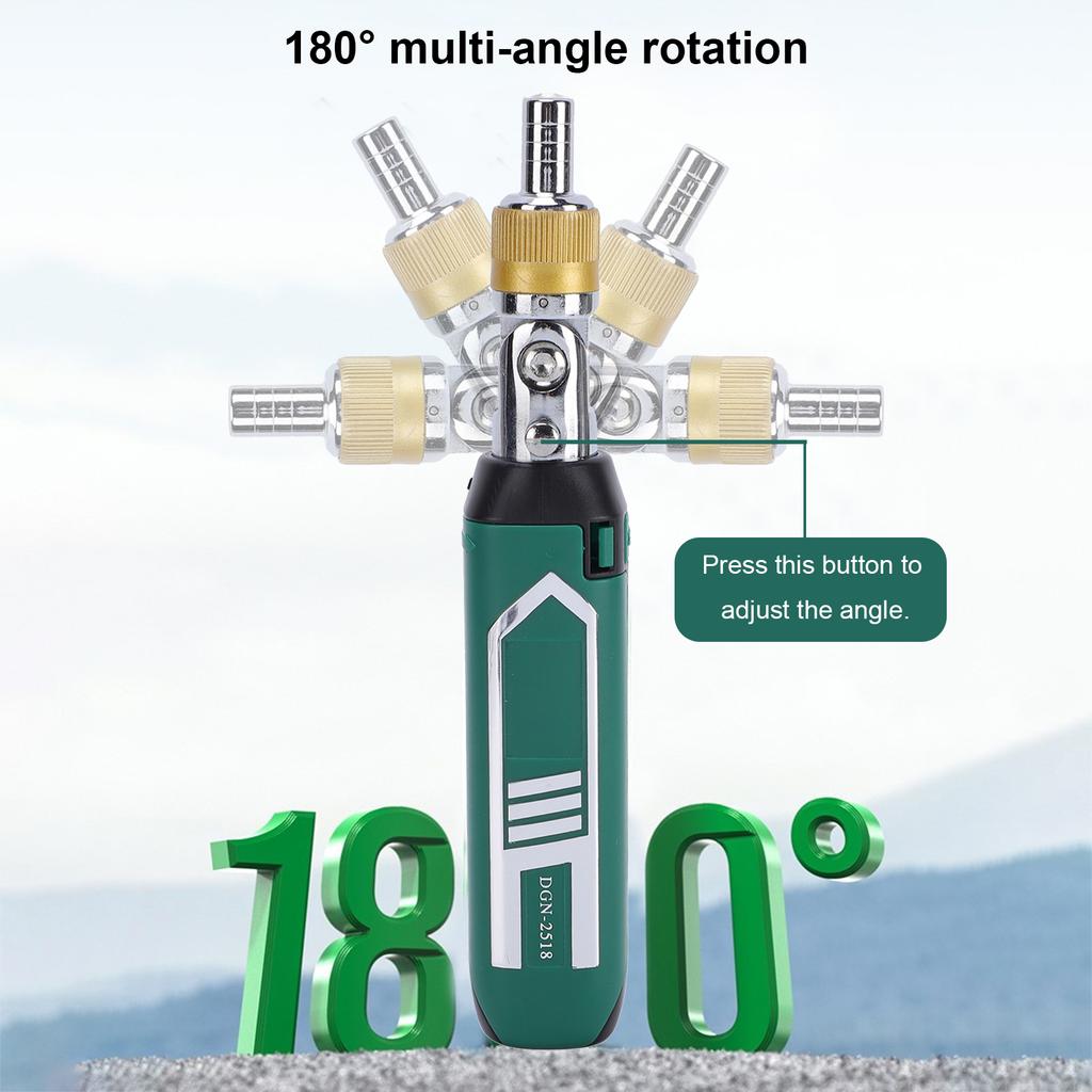 14 In 1 Ratchet Screwdriver Set with 180 Degree Rotation CRV Bits Built In Storage Design for 1/4 Inch Interface for Home Repair Furniture Assembly Au