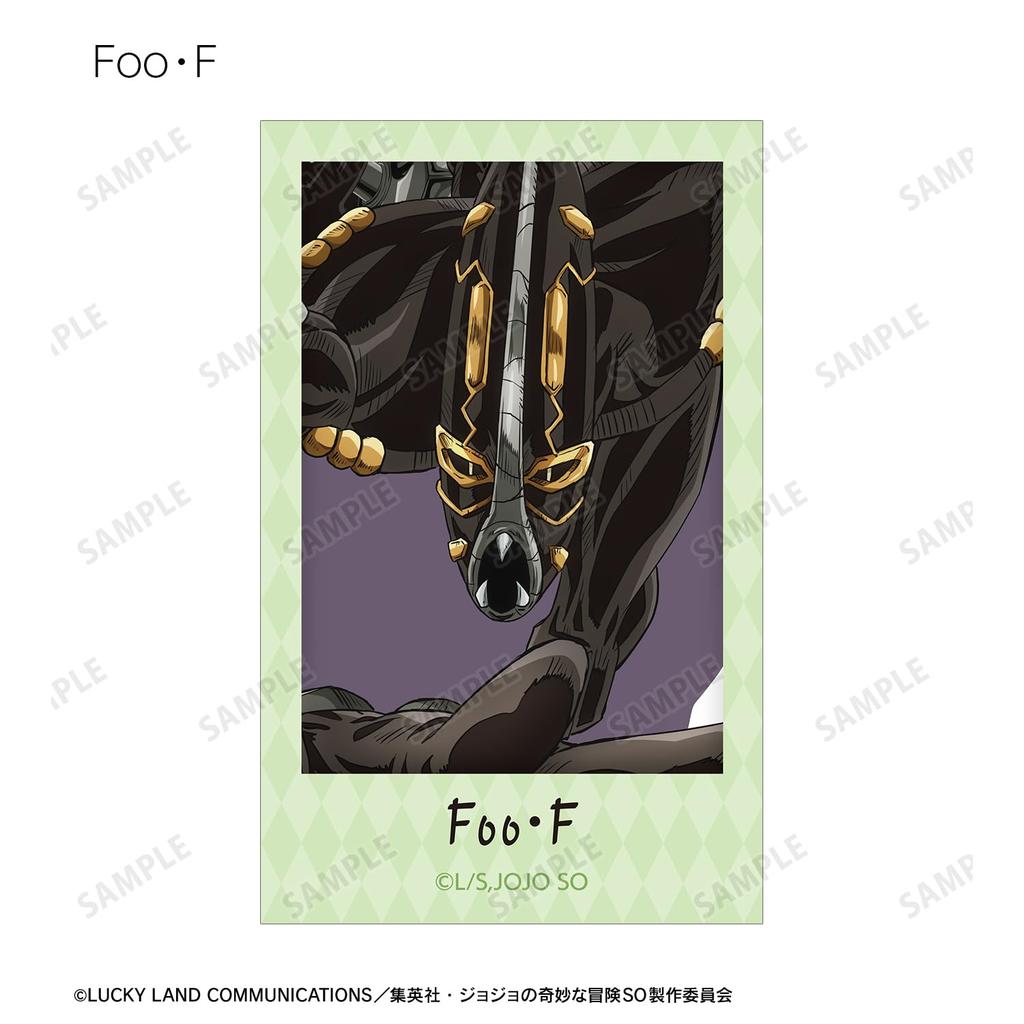 Bizarre Adventure Stone Ocean Sběratelské ilustrační karty ve stylu instantního fotoaparátu krabička po 16 JoJo's