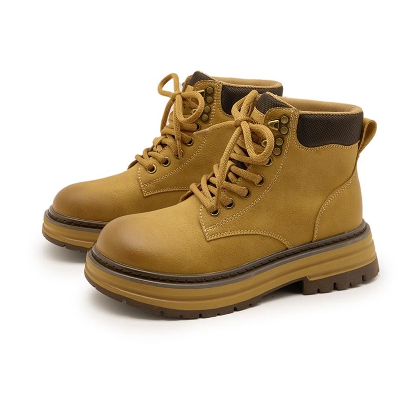 Fashion 2025 New Women's Ankle Boots and Booties Thick-soled Work and Motorcycle Boots female Plus-Size Autumn and Winter Women Boots