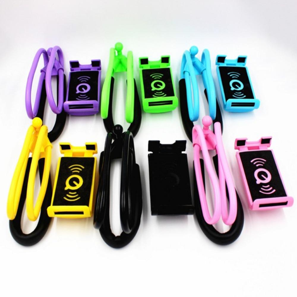 Necklace Bracket Phone Lazy Bracket 360 Degree Flexible Mobile Phone Holder  Car
