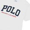 Polo Ralph Lauren Kids Logo Print Crew Neck Straight Cut Short Sleeve T-Shirt Kids Tops White CWPOTSHY8020990100