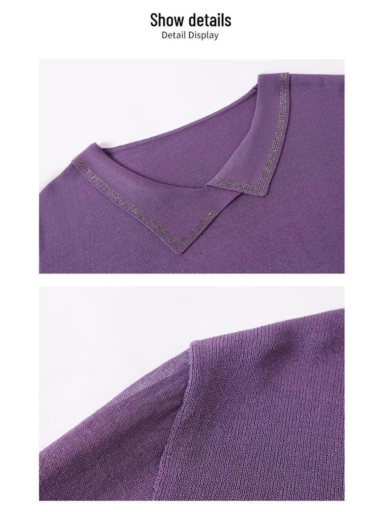 Damski wełniany kardigan premium: Sweter z długim rękawem, z kołnierzem typu kent, uniwersalny na wiosnę/jesień