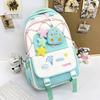 Backpack Cartoon Pattern Student Large Capacity Schoolbag Outdoor Bag Travel