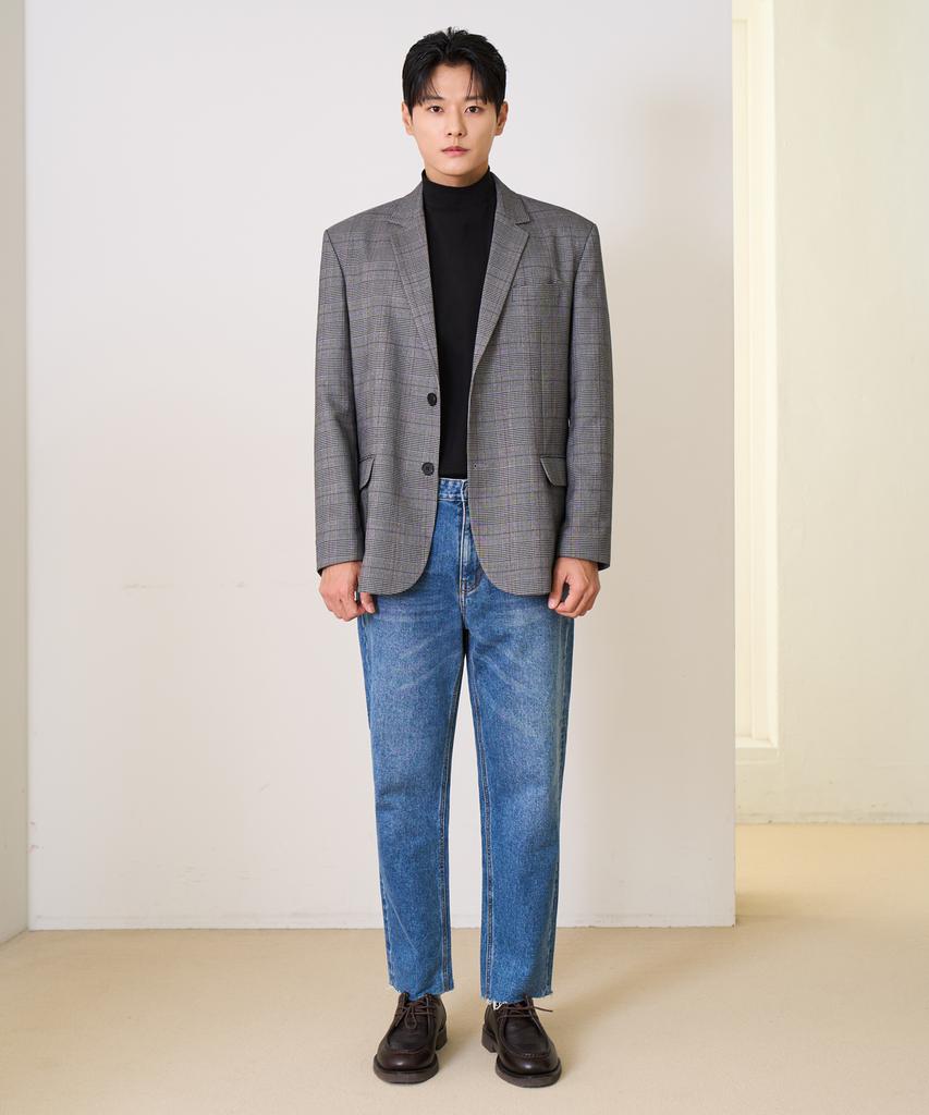 Prairie Glen Check Single Blazer