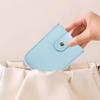 Pu Leather Credit Card Holder Bag 5Pcs Slots Men/Women Wallet Bank Leather Wallets With Money Clip Designer Cardholder