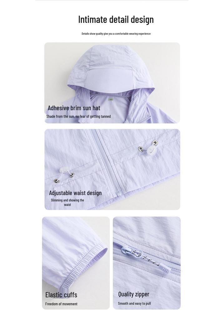 Women's Banana Lightweight UPF50+ Quick-Dry Anti-UV Waist-Cinched Sun Protection Clothing