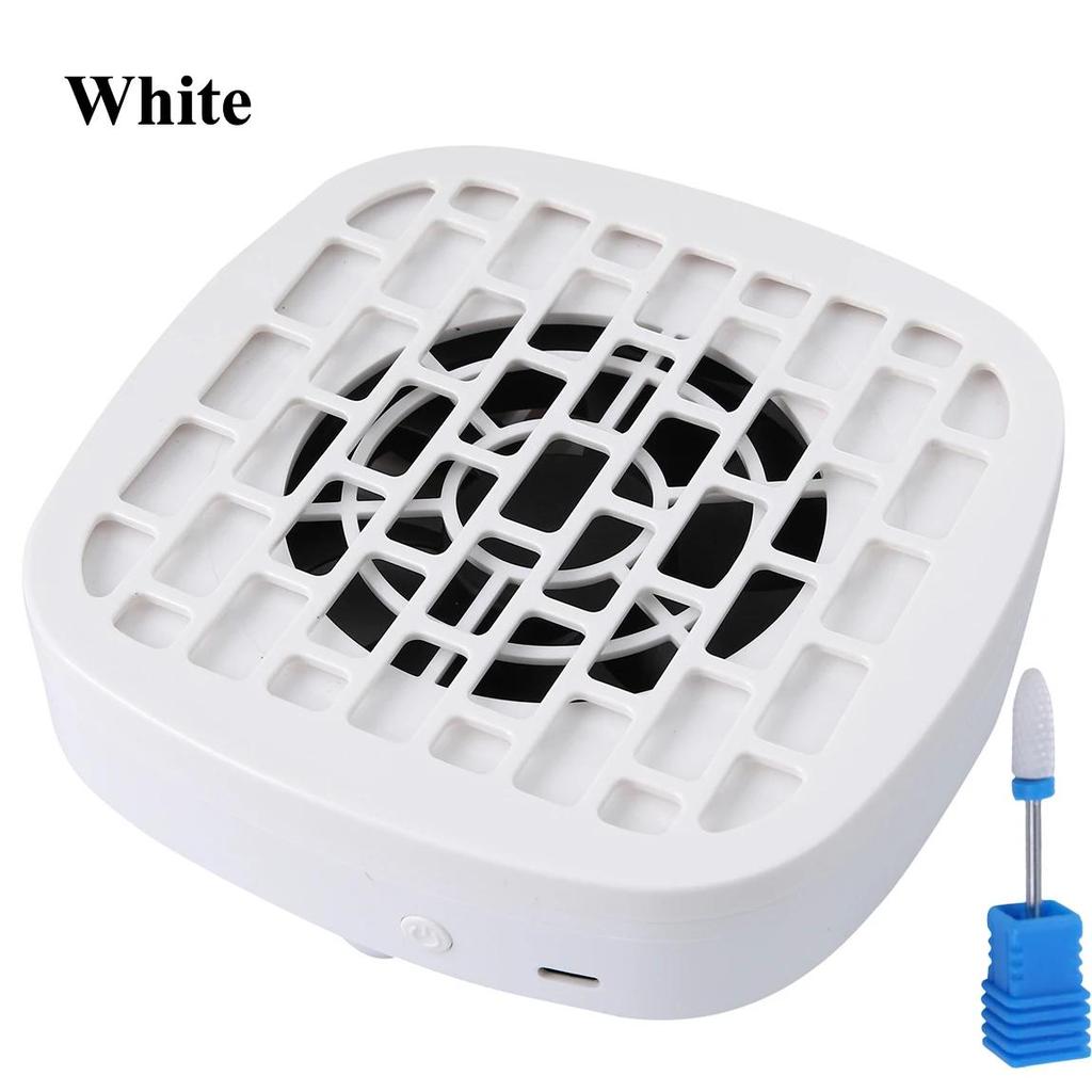 TFSCLOIN Nagelstaubsauger Geräuscharm Nagelstaubsauger Filter Entfernen Nagelabsaugventilator Nagelkunstwerkzeug