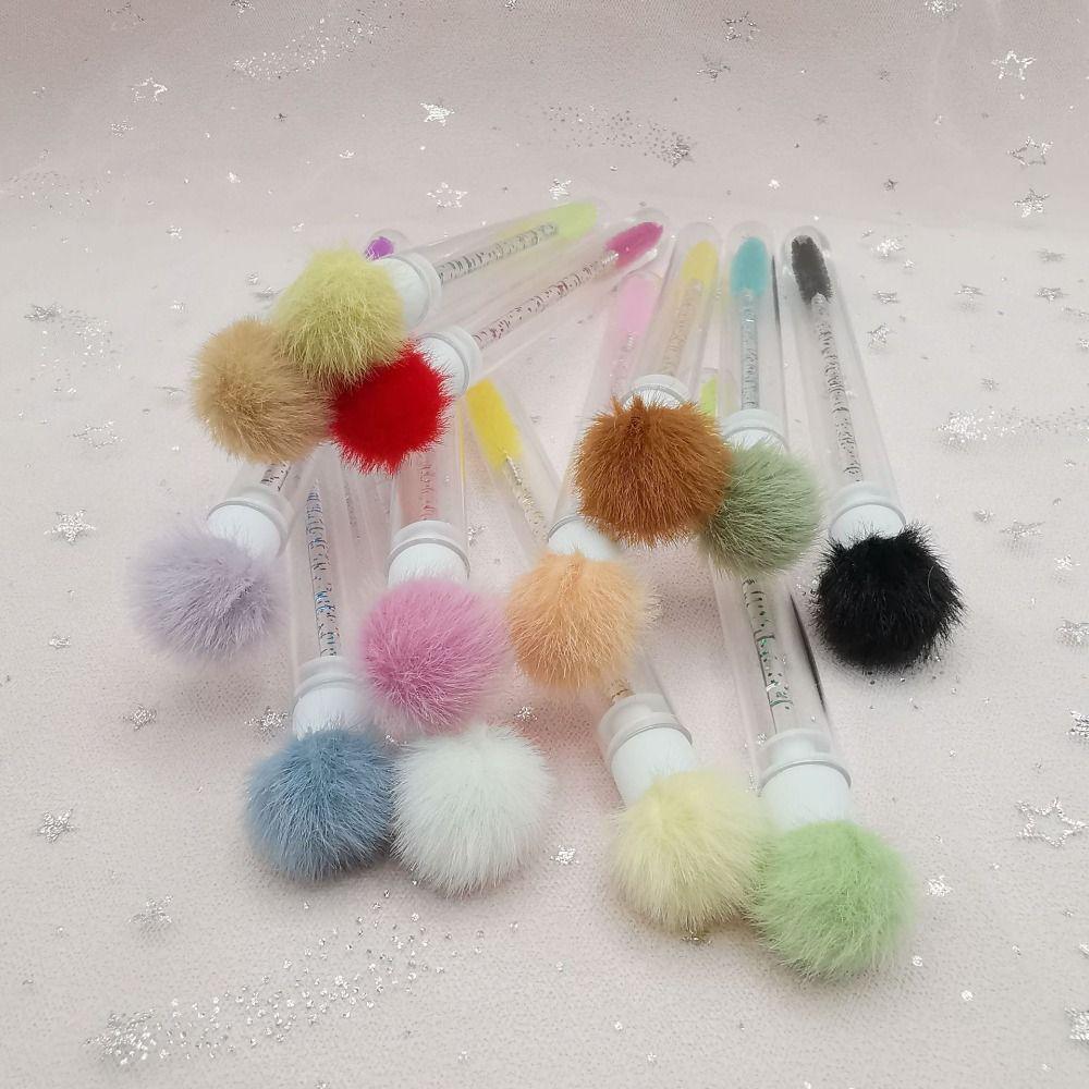 

Transparent Tube Tube Eyelash Brush Dust Proof Eyelashes Brushes Comb Eyelash Combing Tools