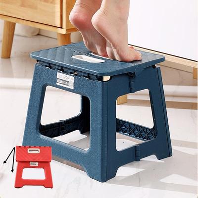 Portable Folding Stool for Outdoor Activities - Thickened Plastic, Lightweight Design