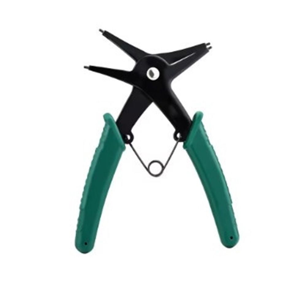 

Large Retaining Ring Circlip Pliers 4 Way Type Circlip Pliers Card Retaining Pincer зелёный