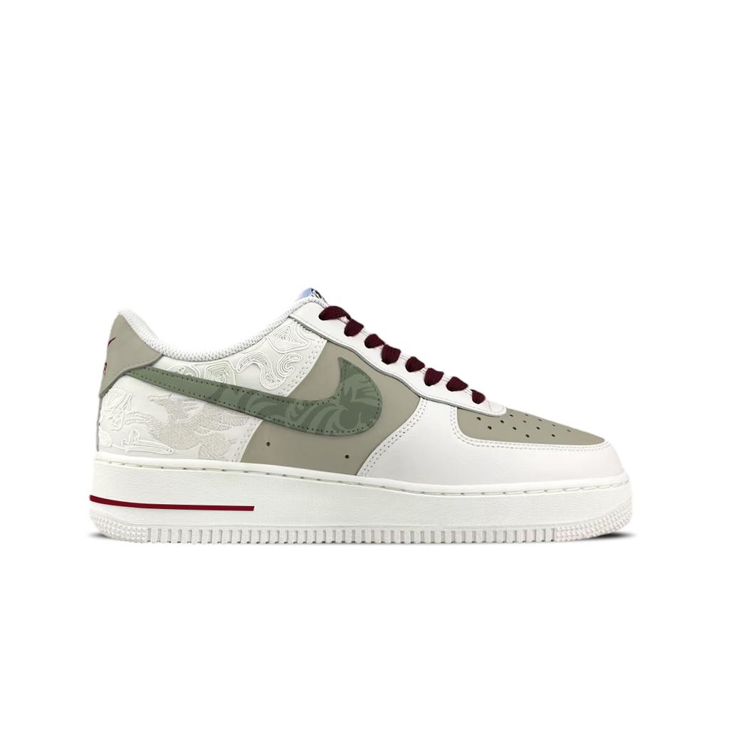 Nike Air Force 1 BNK Celestial Horse Auspicious Clouds Abrasion Resistant Breathable Low top Skateboard Shoes Unisex IQ1119-011(Team1771-SBOX)