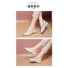 New Solid-color Soft-soled and Soft-top Wedge Heel Sandals for Women