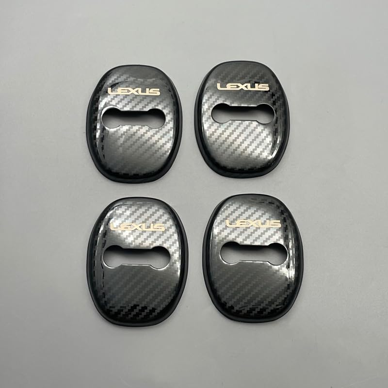 TADOKAPATU Lexus Dedicated Strikerabdeckung, Türschloss, Abdeckung, Verchromung, Zubehör, Innenteile, Beweis