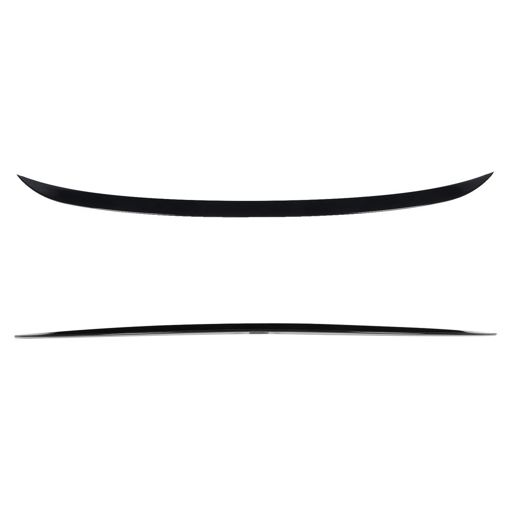 Tail Trunk Wing Spoiler Rear Lid for A Style Glossy Black Exterior Parts Fit for S90 2017‑2020