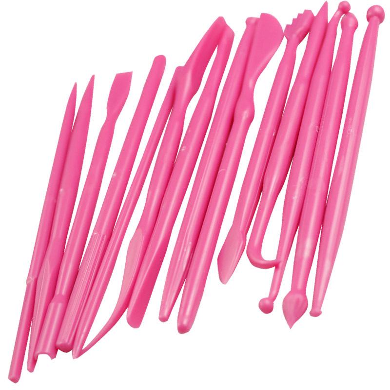 14-Piece Mini Fondant Flower Modeling Tool Set for Cake & Clay Craft