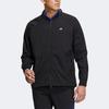 Adidas Statement Windproof Jacket Solid Color Logo Golf Sports Jacket Men Jacket Black HT0005