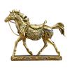 Realistic Horse Figurine Handcrafted Pony Resin Statue Simulated Farm Animal Sculpture Home Office Desktop Decoration Ornament