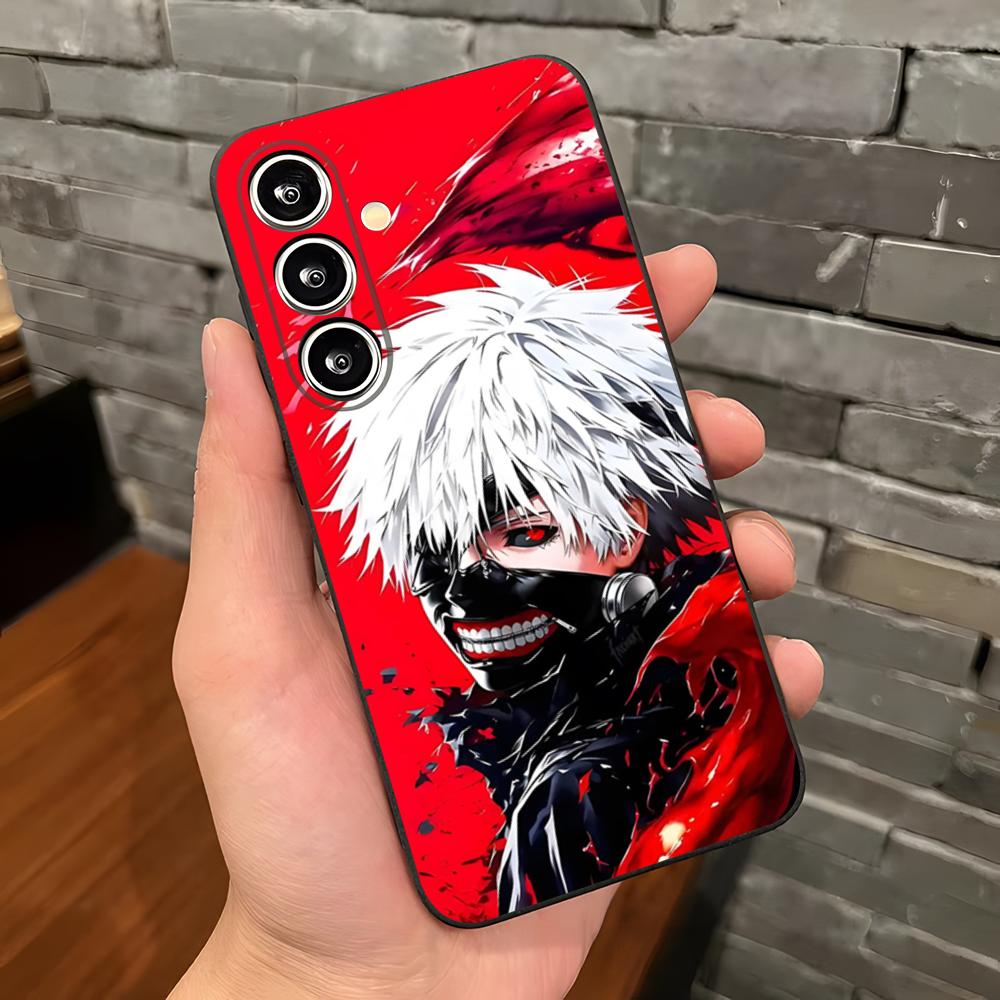 

Anime T-Tokyo Ghoul Phone Case For Samsung A25 A13 A33 5G A54 A36 A35 A56 A52 A14 Shockproof Soft Cover Samsung A14