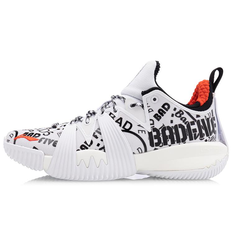

Новые мужские баскетбольные кроссовки LiNing Badfive 1 Badfive со средней высотой верха Белые ABAQ111-2 39.5
