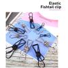 10pcs Stainless Steel Clothes Pins Heavy Duty Metal Towel Clips Clamps Windproof Steel Wire Clips Hanger Durable