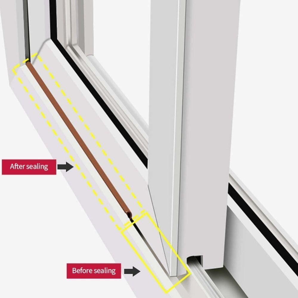 6Meters Weatherstrip Foam Window Weather Stripping New Door Seal Strip  Window