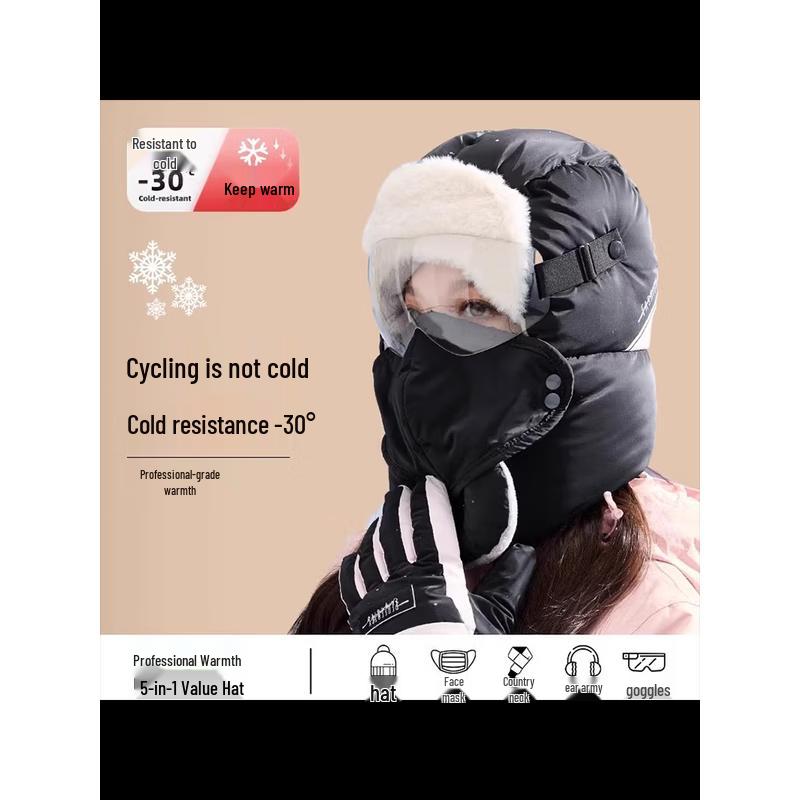 

Женская зимняя шапка Lei Feng