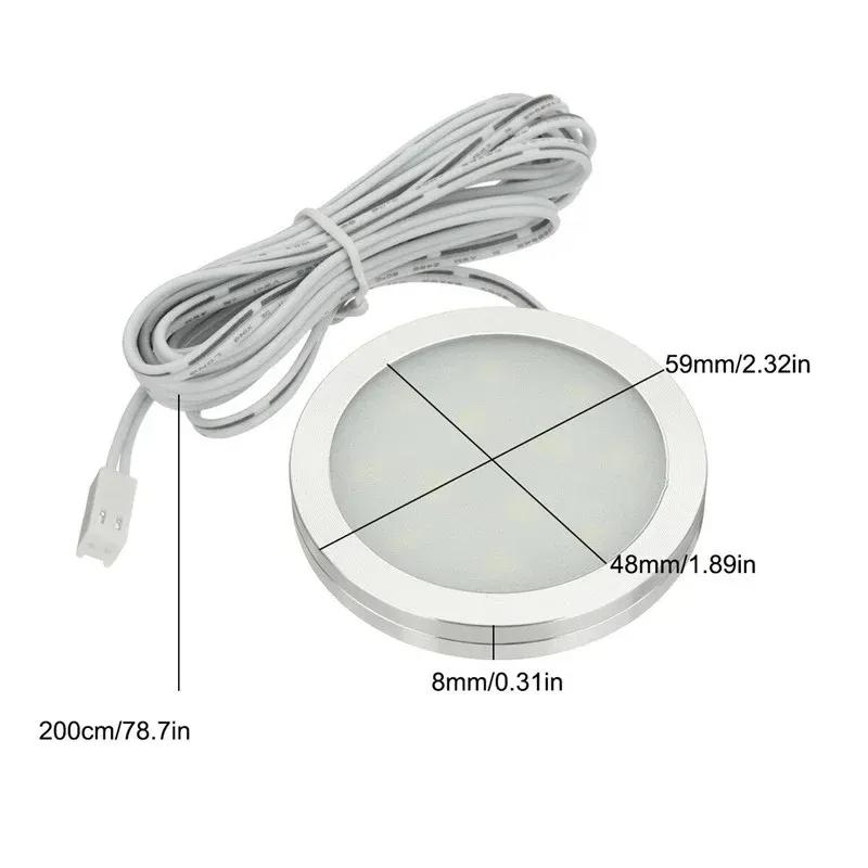 4PCS LED Lamp 12 volt Camper Ceiling Light RV LED Under Cabinet Lights Boat Caravan Indoor Light Car Ceiling Lighting