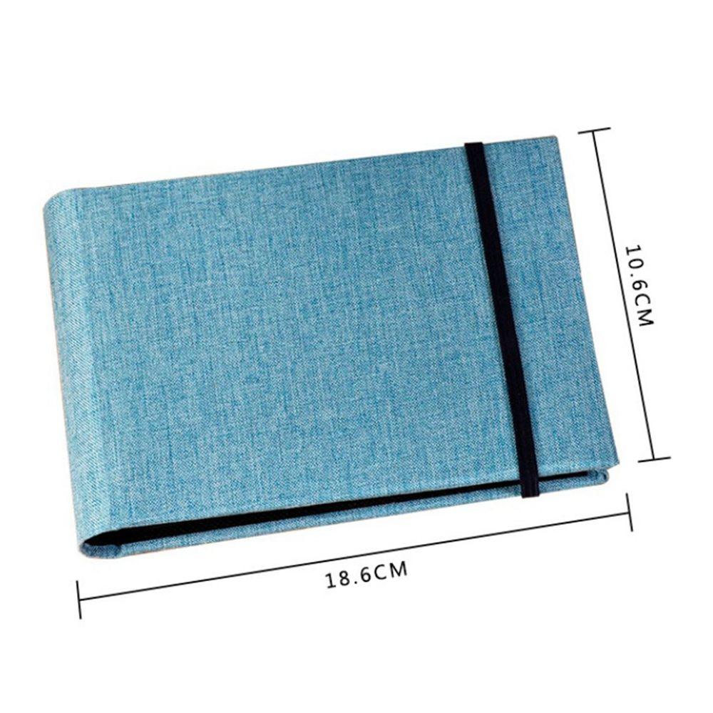 Ticket Business Card Instant Albums Mini Photo Album Photocard Holder Postcard Storage Brochure