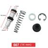 Motorcycle Disk Brake Upper Pump Front Rear Master Cylinder Piston Oil Seal Leather Bowl Repair Kit 14mm 12.7mm 11mm