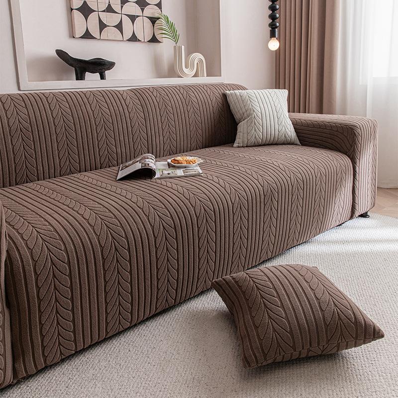 

Elastic Sofa Cover New Four Seasons Anti Cat Scratch All Inclusive Universal Sofa Protective Cover 90-140cm