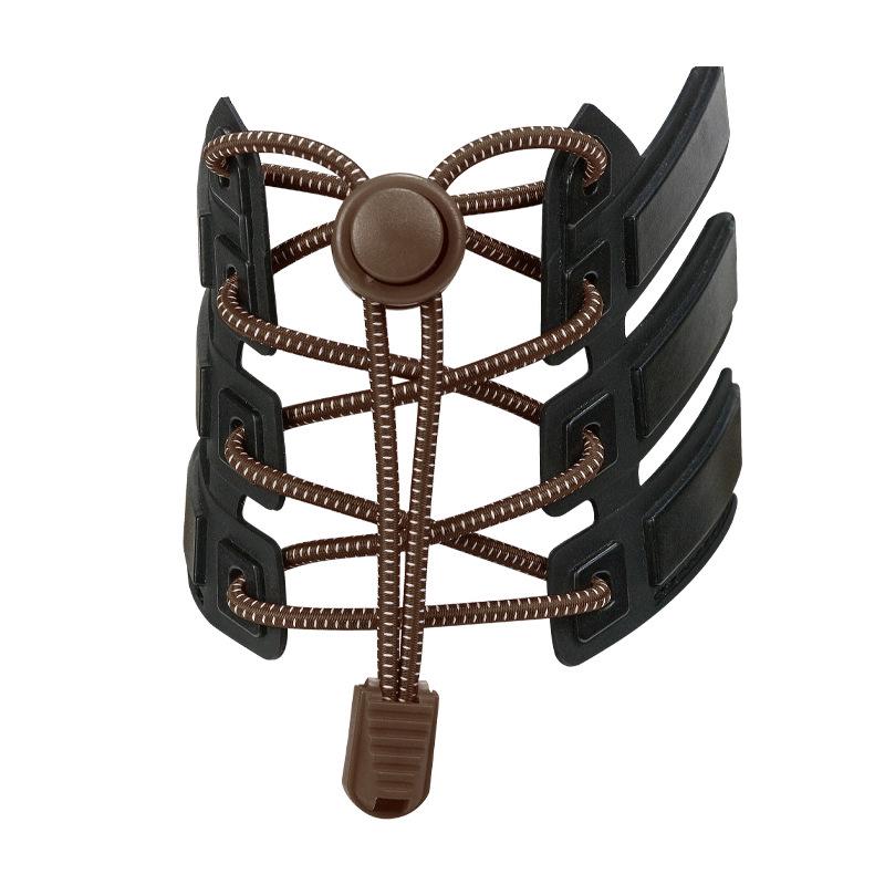 No-Tie Elastic Shoelace Buckle for Adults & Kids - Sport & Mountaineering Pair