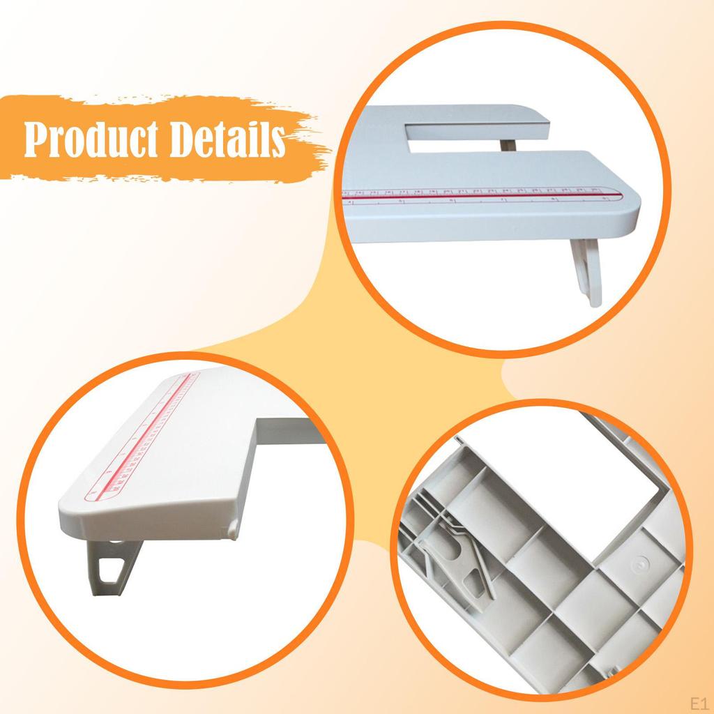 Sewing Machine Extension Table Spare Part Foldable Leg Easy To Install for 1408 1409 Home Electric