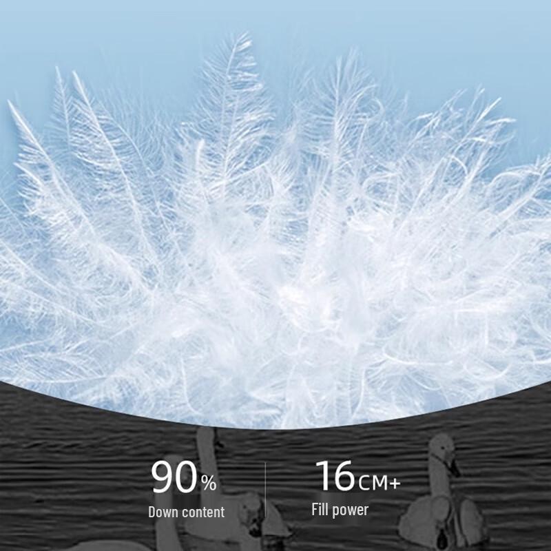 SNOWFLYING Women's Long Fox Fur Down Jacket 2024 New