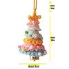 International Yarn Crochet Mini Christmas Tree Car Ornament Gift