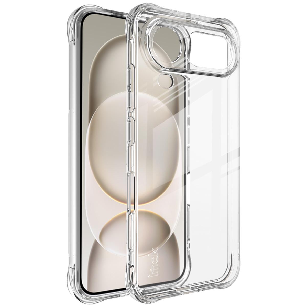 Чехол для телефона Honor Magic 8 Pro Air 5G IMAK Ударопрочный Мягкий Чехол Honor Magic 8 Pro Air 5G белый