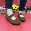 New spring and summer cloth shoes mother shoes fly-woven breathable flat-bottomed one-pedal work shoes dance shoes