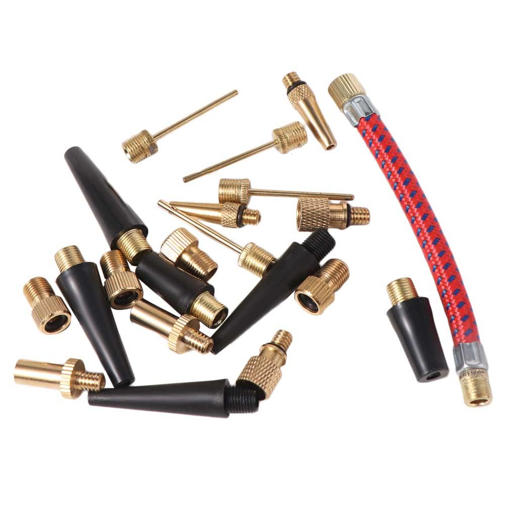 Air Nozzle Presta Schrader Valve Pump Needle Valve Adapter Tools  Gym Balloon
