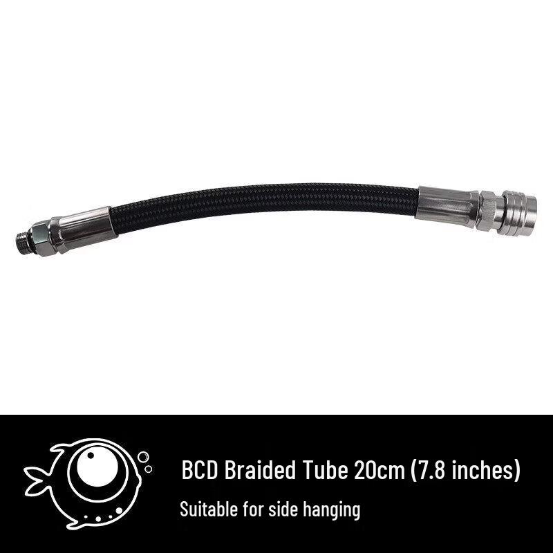 HOTDIVE Diving Low-Pressure Braided Hose
