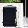 Lightweight And Portable Wall-mounted , Ideal for Newspapers, Envelopes Outdoor Use.
