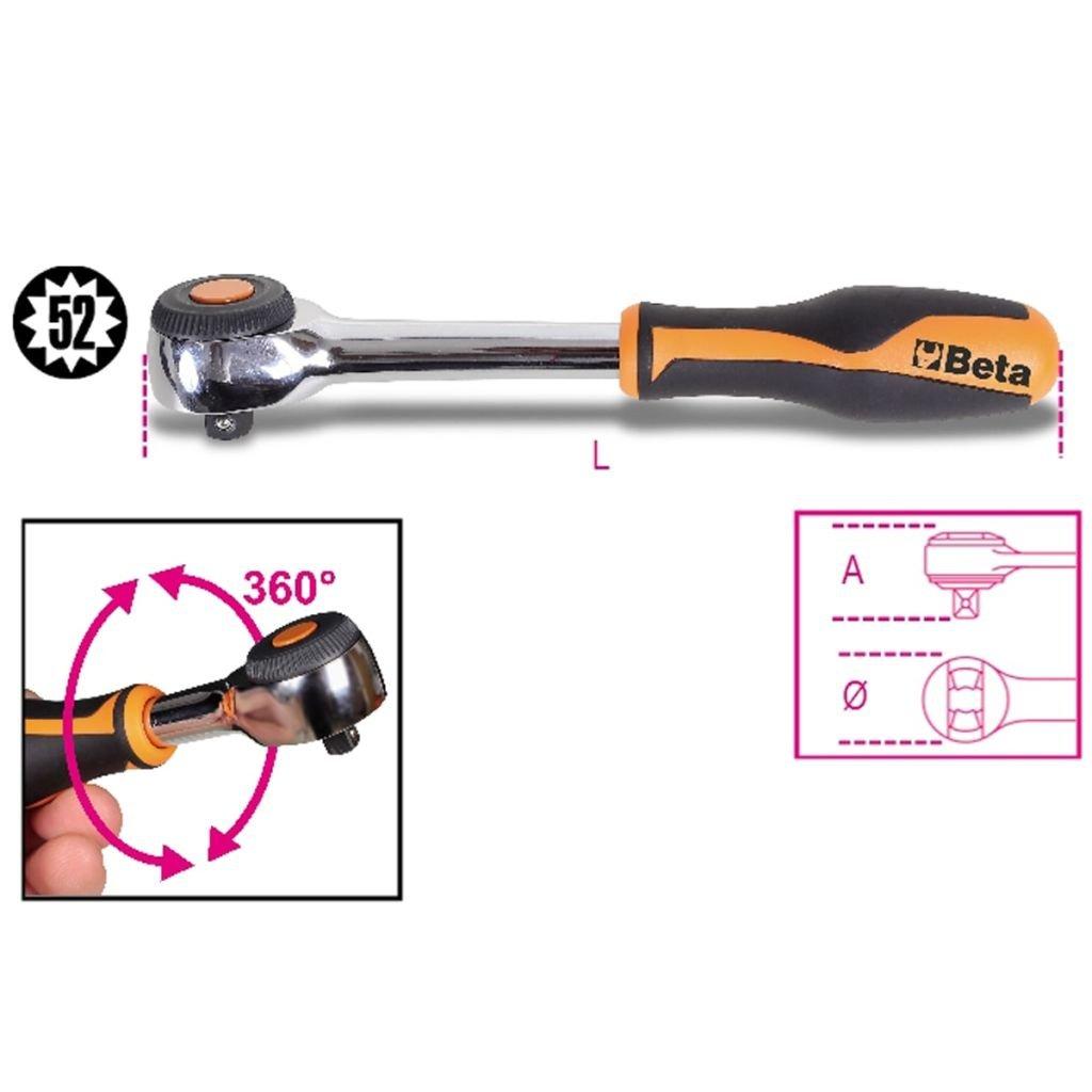 Beta Rotating Ratchet Handle 009200926 1/2 920/58