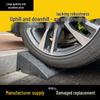 1-Meter Household Rubber-Plastic Ramp Mat for Steps, Curbs & Road Edges