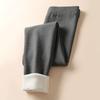 German Velvet Lamb Wool Leggings for Women To Wear Outside In Winter, Piled and Thickened High-waisted Long Johns, and Thermal Pants Inside.