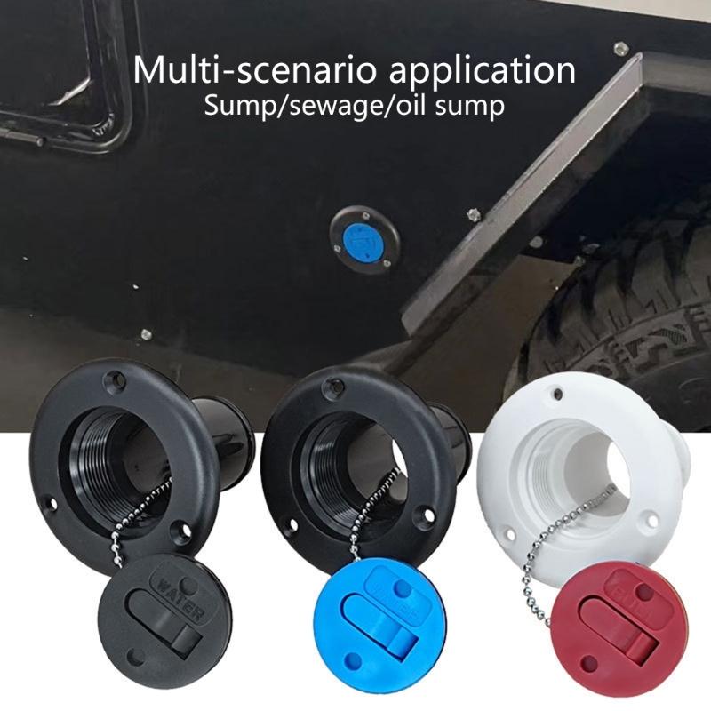 Versatile Water Tanks Cover Water Inlet Cap Plastic for RVs Yachts & Caravans