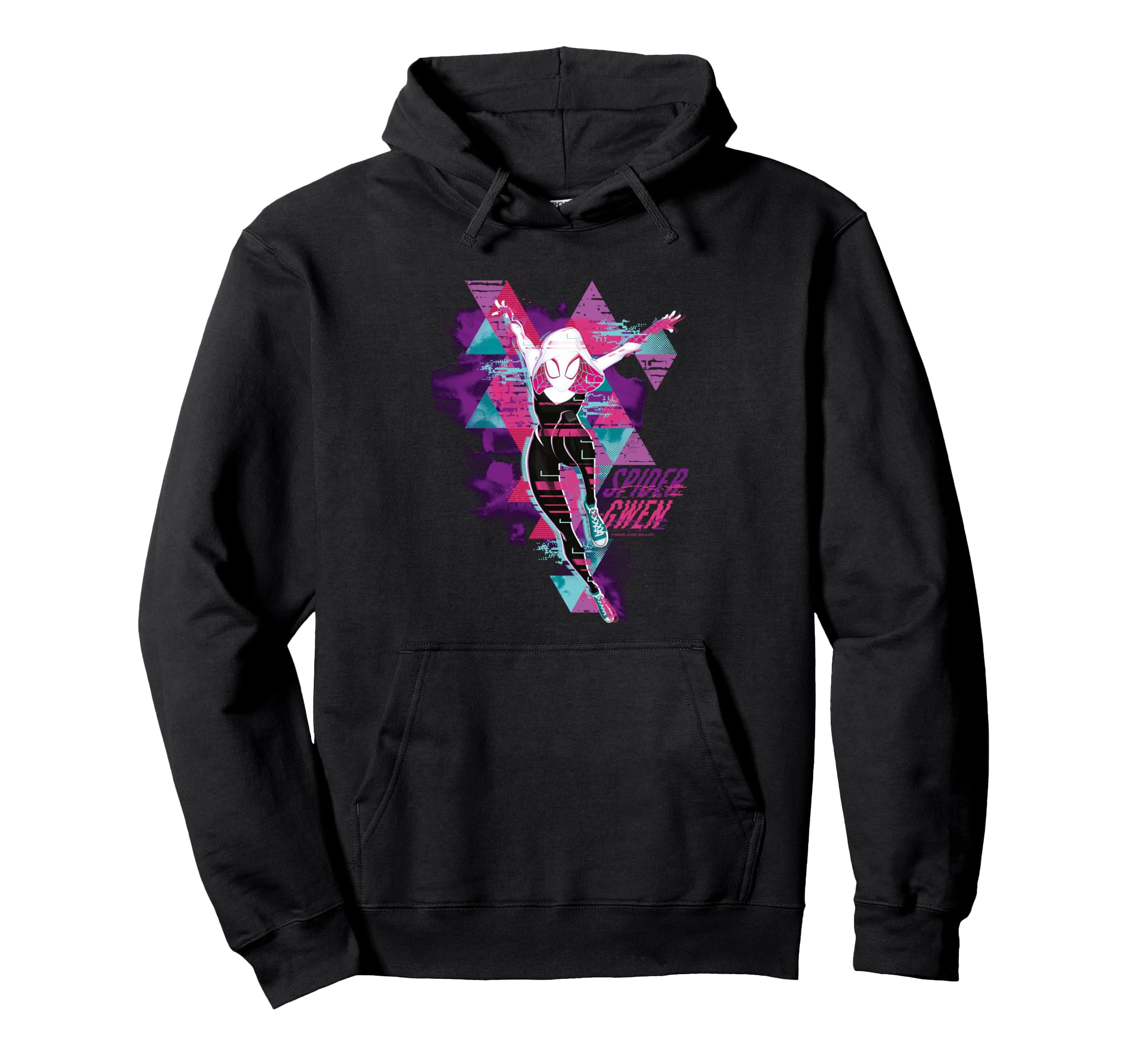 

Marvel s Spider-Man: Across the Spider-Verse Gwen Glitch Hoodie