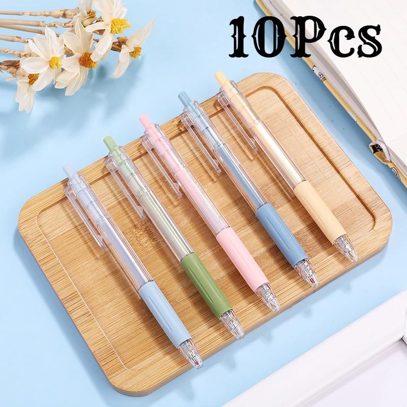 

1Pc Simple Transparent Macaron for School & Office | Smooth Writing & Quick-Drying Back To School Gifts During The Back To School Season Suitable fo Random style1Pc