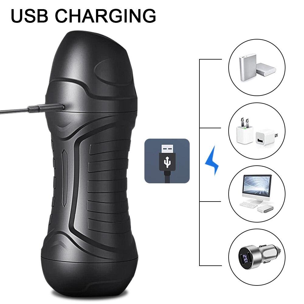 Automatic Male Sucking Masturbator Vibrator Vagina Oral Blowjob Pussy Vacuum Masturbations Cup Sex Toys Adults Goods for Men