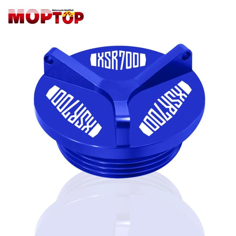 For XSR 700 Xsr700 2016-2025 2025 2025 M27*3.0 2025 XSR700 CNC Auminum Motorcycle Oil Filler Cap Engine Plug Cover Screw Oil Cap